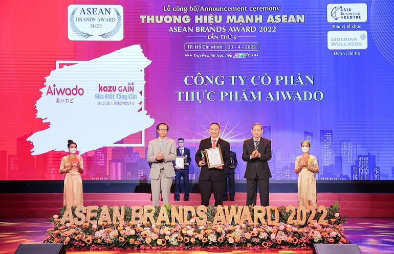 Aiwado đạt giải thưởng Thương hiệu mạnh Châu Á - Thái Bình Dương 2022 - 3