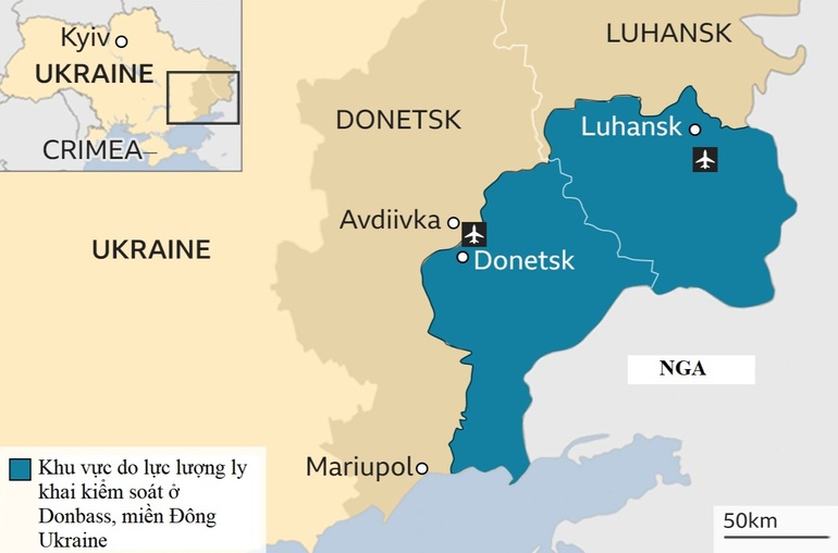 Nga tấn công toàn tuyến miền Đông Ukraine - 2 Nga tấn công toàn tuyến miền Đông Ukraine - 2