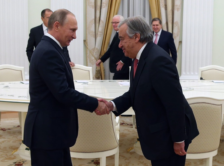 Tiếp Tổng thư ký LHQ, ông Putin nói Kosovo là tiền lệ cho Ukraine - 1 Tiếp Tổng thư ký LHQ, ông Putin nói Kosovo là tiền lệ cho Ukraine - 1