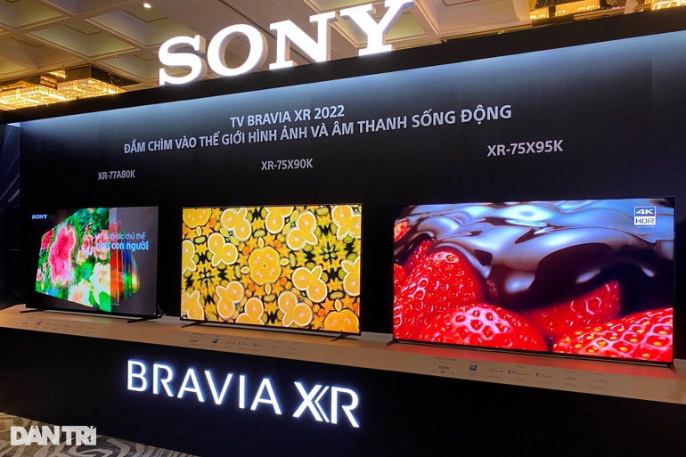 Sony giới thiệu loạt TV mới về Việt Nam - 1