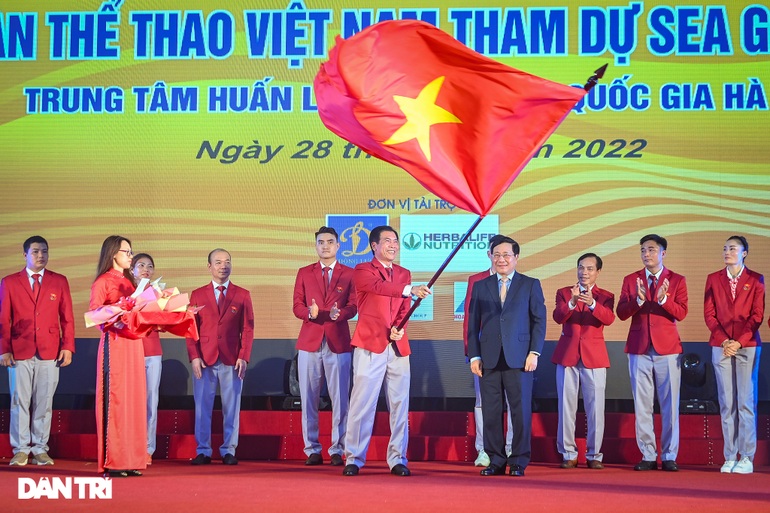 Toàn cảnh lễ xuất quân dự SEA Games 31 của đoàn Thể thao Việt Nam - 8
