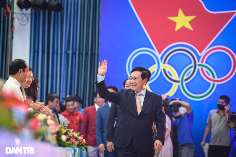 Toàn cảnh lễ xuất quân dự SEA Games 31 của đoàn Thể thao Việt Nam - 2