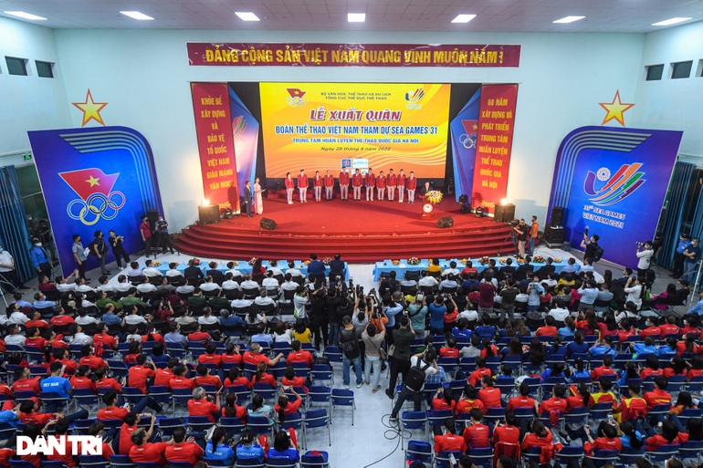 Toàn cảnh lễ xuất quân dự SEA Games 31 của đoàn Thể thao Việt Nam - 3