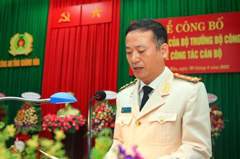 Khánh Hòa có tân Giám đốc Công an tỉnh - 1 Khánh Hòa có tân Giám đốc Công an tỉnh - 1