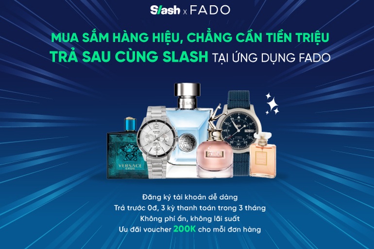 FADO và Slash mang đến giải pháp mua sắm trả sau cho người dùng