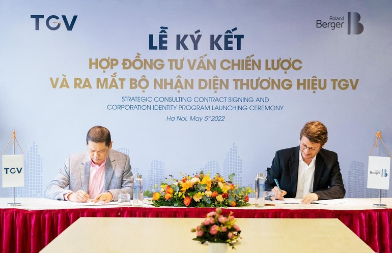 Lễ ký kết hợp đồng tư vấn chiến lược và ra mắt bộ nhận diện thương hiệu mới TGV - 1