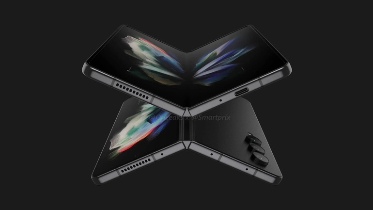 Không có sự hiện diện của khe cắm viết S-Pen trên Galaxy Z Fold4, điều này cho thấy sản phẩm sẽ không được tích hợp sẵn viết S-Pen (Ảnh: OnLeaks). Không có sự hiện diện của khe cắm viết S-Pen trên Galaxy Z Fold4, điều này cho thấy sản phẩm sẽ không được tích hợp sẵn viết S-Pen (Ảnh: OnLeaks).