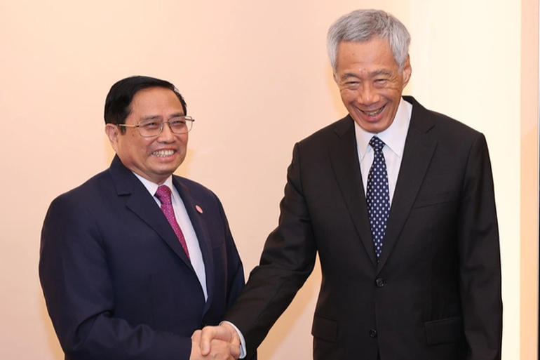 Thủ tướng gặp gỡ người đồng cấp Singapore và các đối tác lớn tại Mỹ - 1 Thủ tướng gặp gỡ người đồng cấp Singapore và các đối tác lớn tại Mỹ - 1