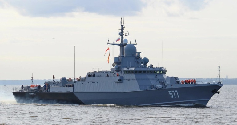 Nga tập trận hải quân ở Biển Baltic giữa lúc căng thẳng - 1