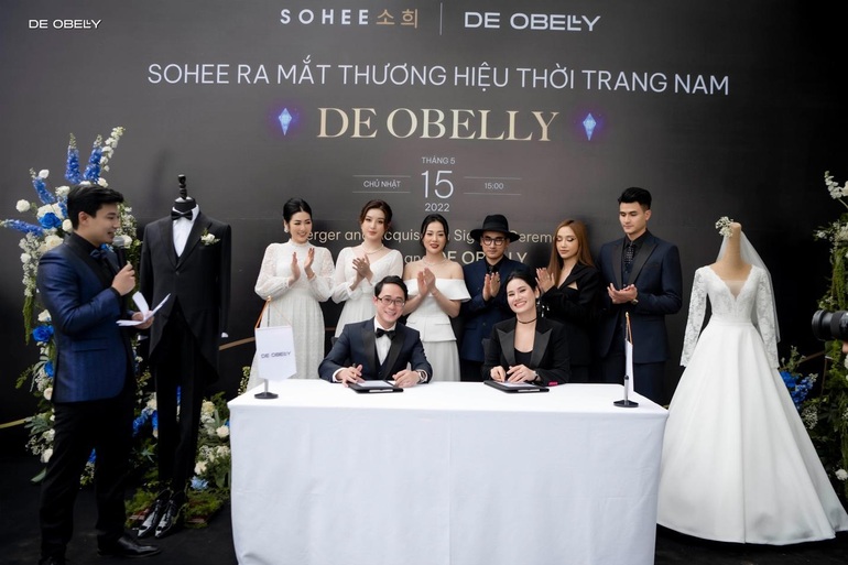 SOHEE ra mắt thương hiệu thời trang nam DE OBELLY