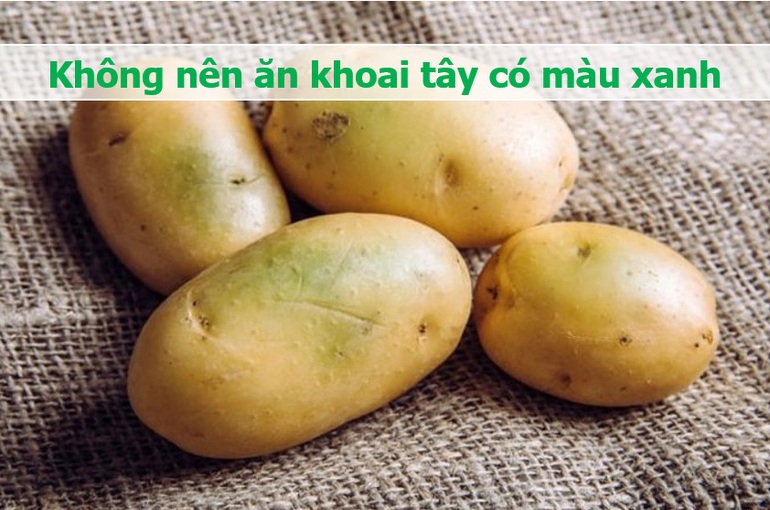 Khoai tây có màu này cần bỏ ngay vì có độc - 1