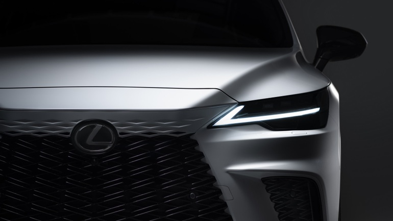 Hé lộ hình ảnh chính thức đầu tiên của Lexus RX thế hệ mới