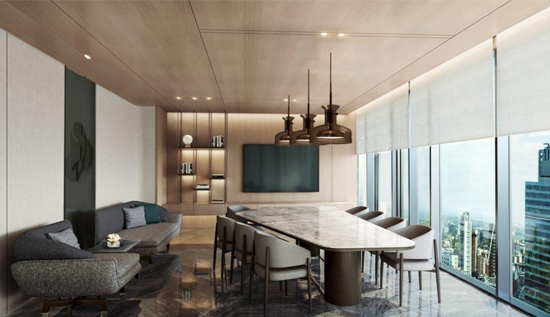 Grand Marina, Saigon cất nóc tòa tháp căn hộ hàng hiệu đầu tiên
