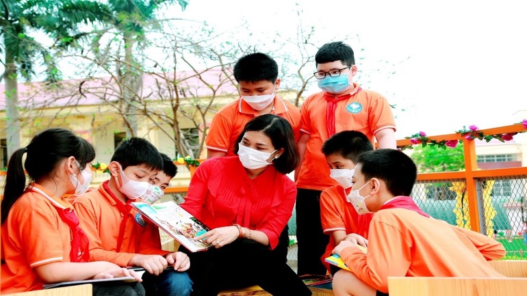 Thư viện mở gần gũi thiên nhiên khơi dậy hứng thú đọc sách cho học sinh - 2