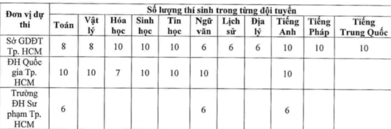 Bất thường thi học sinh giỏi quốc gia tại TPHCM: Đề mở trước 25 phút - 1