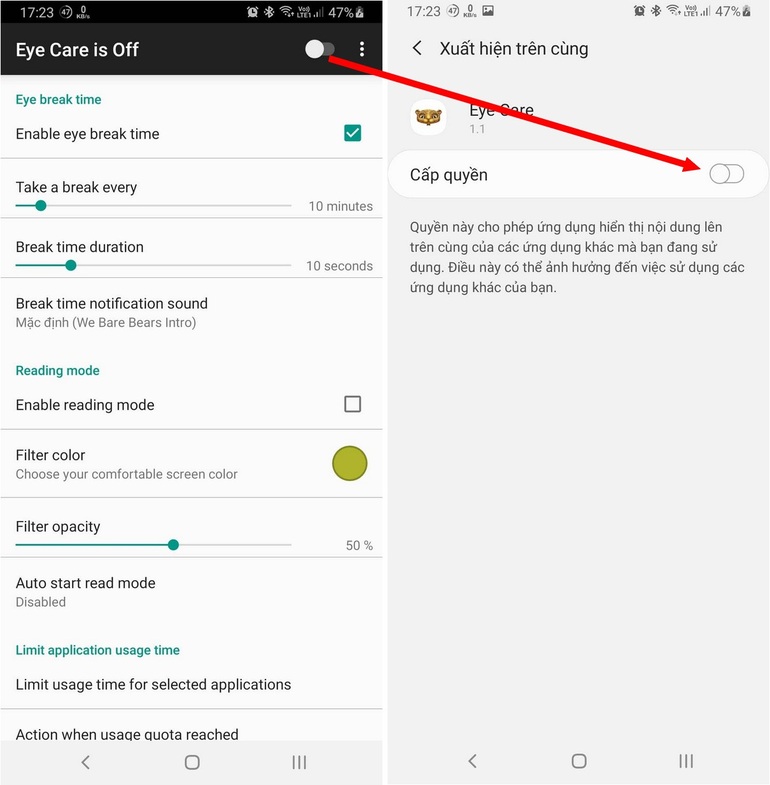 Công cụ hữu ích giúp bảo vệ sức khỏe đôi mắt khi sử dụng smartphone