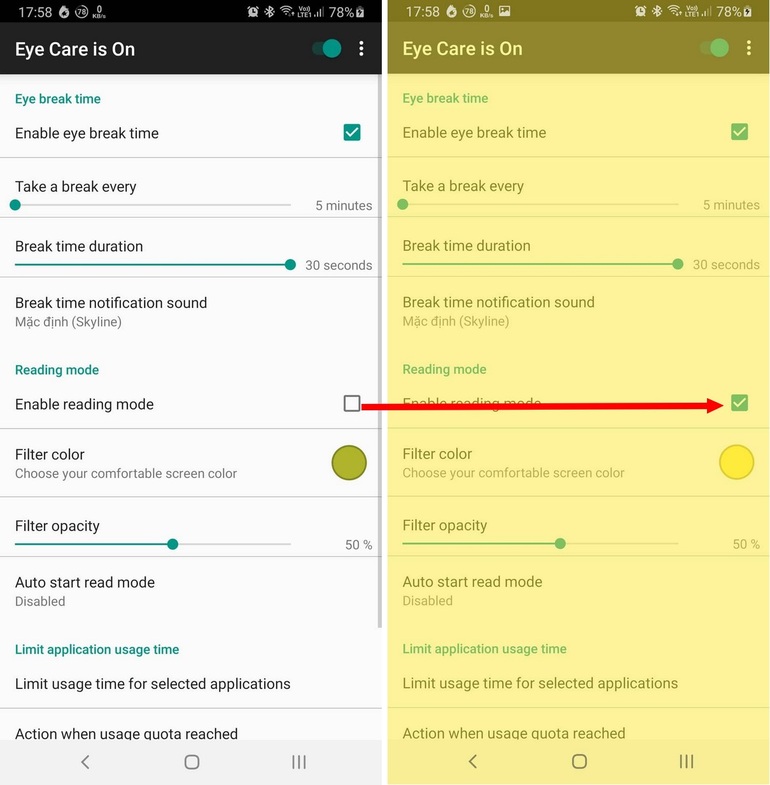 Công cụ hữu ích giúp bảo vệ sức khỏe đôi mắt khi sử dụng smartphone