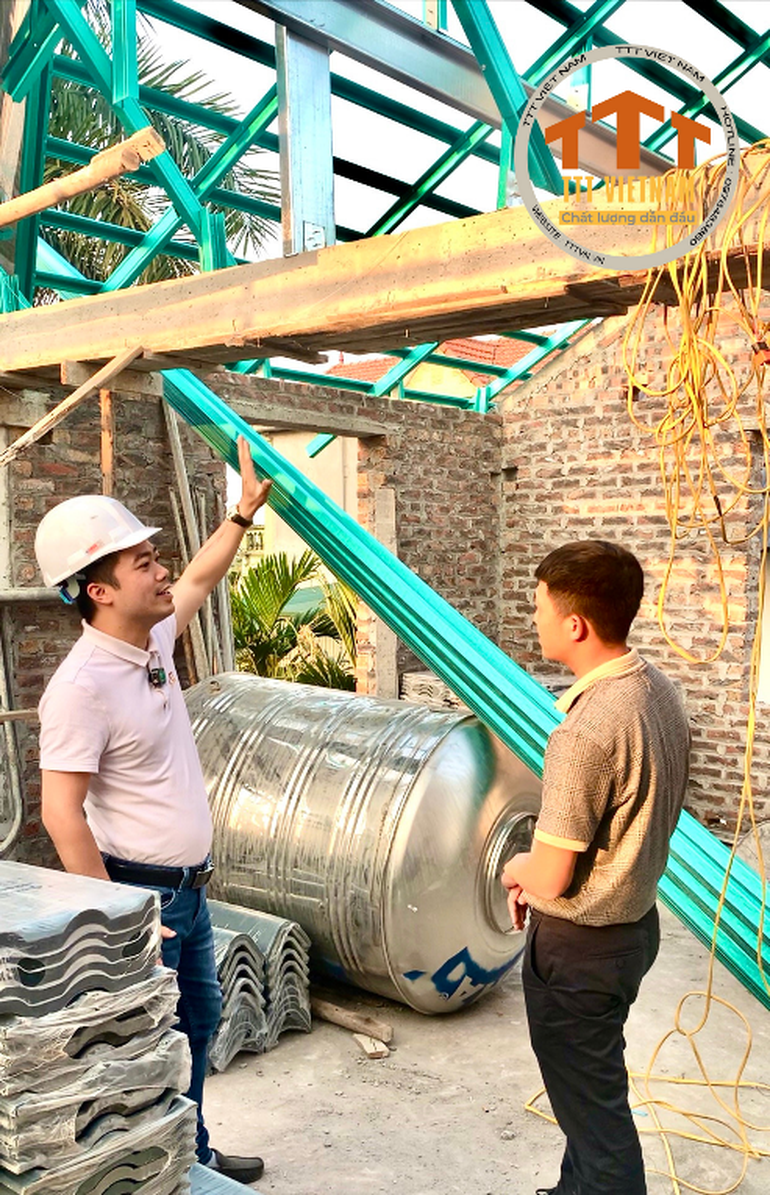 TTT Việt Nam cung cấp giải pháp thi công mái ngói trọn gói