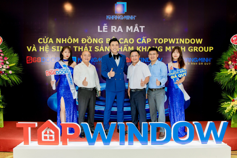 Khang Minh Group ra mắt sản phẩm cửa nhôm đồng bộ cao cấp TOPWINDOW