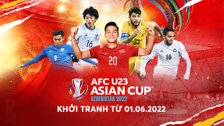 Xem Cúp bóng đá U23 Châu Á AFC trên đa nền tảng phát sóng | Báo Dân trí