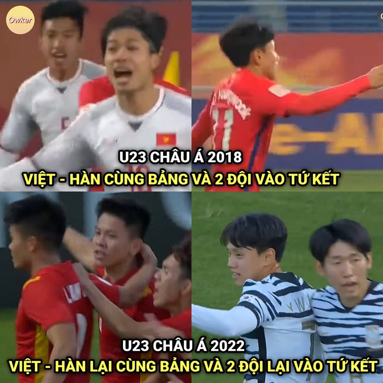 Sự trùng hợp giữa 2 giải đấu năm 2018 và 2022, liệu lịch sử có lặp lại và U23 Việt Nam có lọt vào đến trận chung kết? (Ảnh: Fandom Owker).