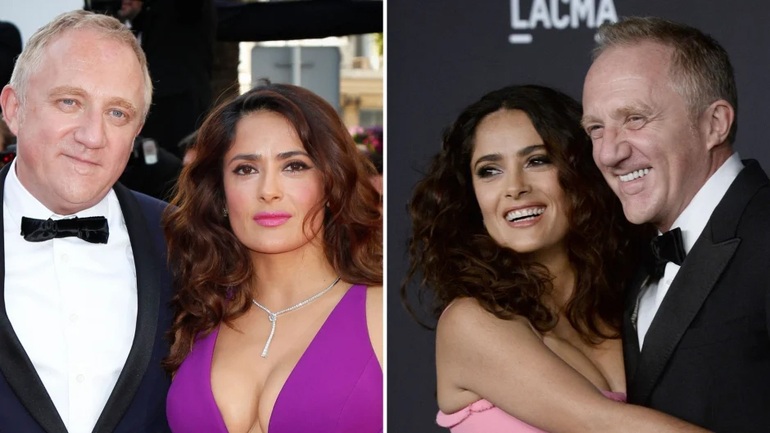 Minh tinh Salma Hayek từng 2 lần từ chối lời cầu hôn của chồng đại gia