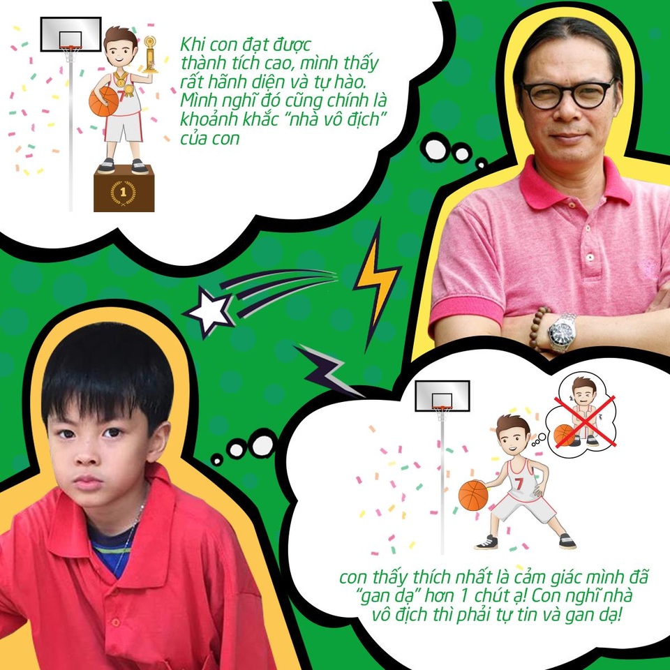 Sự khác biệt siêu dễ thương về “nhà vô địch” trong mắt cha mẹ và con - 3 Sự khác biệt siêu dễ thương về “nhà vô địch” trong mắt cha mẹ và con - 3