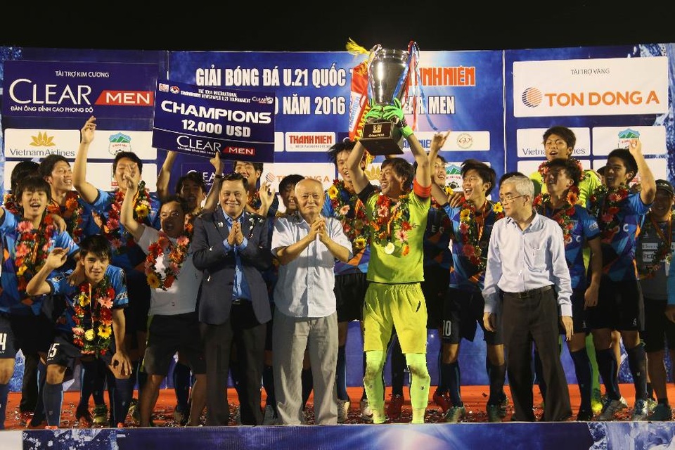 Giải U21 Quốc tế - Bước đệm quan trọng cho SEA Games 29 - 1 U21 Yokohama vô địch với lối chơi đầy phong độ