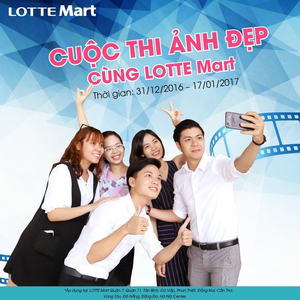 Selfie liền tay, nhận ngay quà khủng với LOTTE Mart - 1 Selfie liền tay, nhận ngay quà khủng với LOTTE Mart - 1