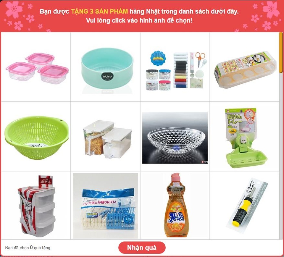 Sốc chưa từng có: Mua 4 tặng 1 vật dụng nhà bếp Nhật Bản chính hãng - 3