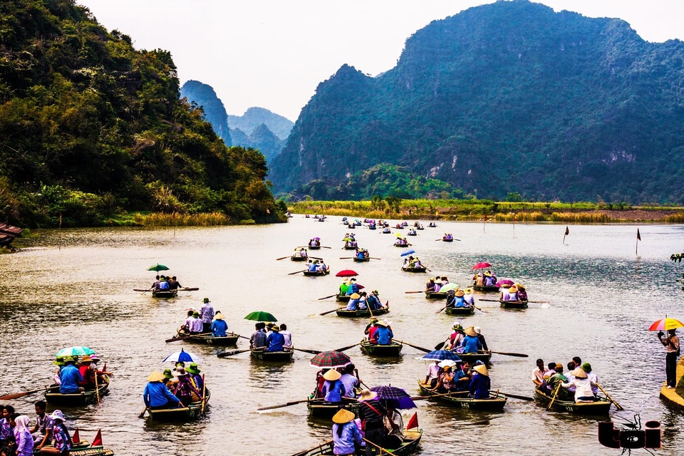 Bật mí top 10 điểm du lịch hot nhất ở Việt Nam vào dịp Tết Nguyên đán 2017 - 5 Du xuân ở Tràng An - Ảnh: Nam Tòi