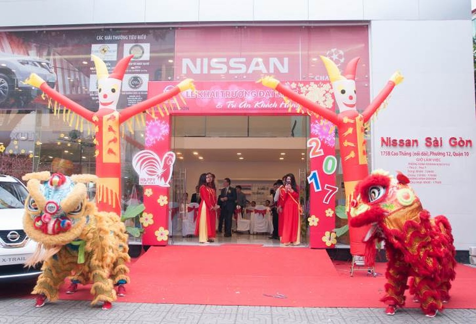 Nissan Sài Gòn chính thức trở thành đại lý 3S - 3 Đại lý Nissan Sài Gòn 3S tọa lạc tại 175B, Cao Thắng, Phường 12, Quận 10, thành phố Hồ Chí Minh