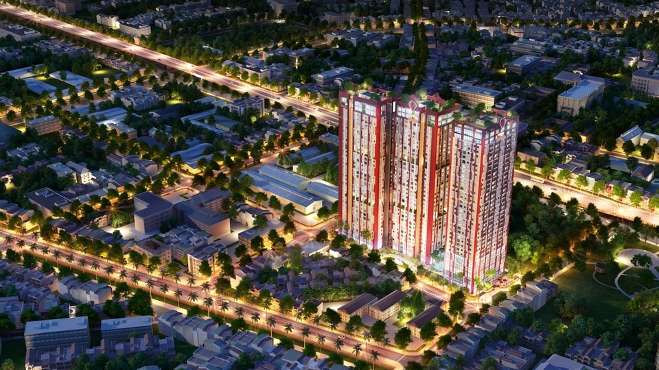 Hanoi Paragon chính thức mở bán với tổng giá trị giải thưởng lên tới hơn 1 tỷ đồng - 1 Hanoi Paragon toạ lạc tại vị trí trung tâm của quận Cầu Giấy.
