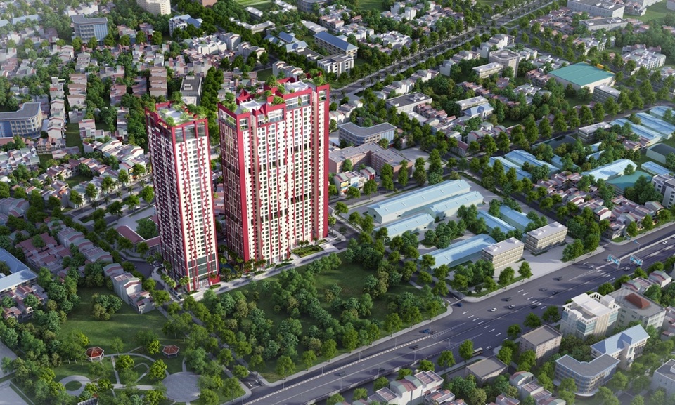 Hanoi Paragon thu hút nhiều khách hàng trong buổi lễ mở bán đầu tiên - 1 Tổng quan dự án Hanoi Paragon.