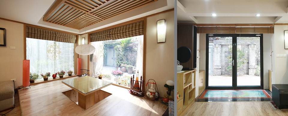 Thông điệp xanh từ kính cao cấp cho không gian sống trong lành - 1 Mẫu cửa mở quay và vách kính trong suốt mang đến cho ngôi nhà vẻ lung linh sang trọng