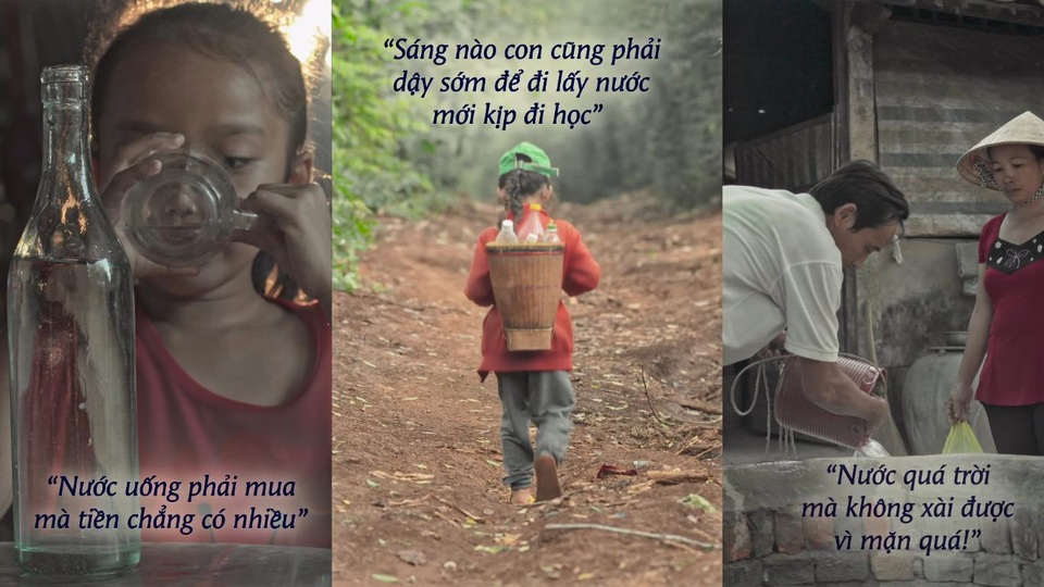 Trong thời điểm El Nino chuẩn bị quay trở lại, những “miền khát” này cần lắm những sẻ chia, những giọt nước sạch quý giá.