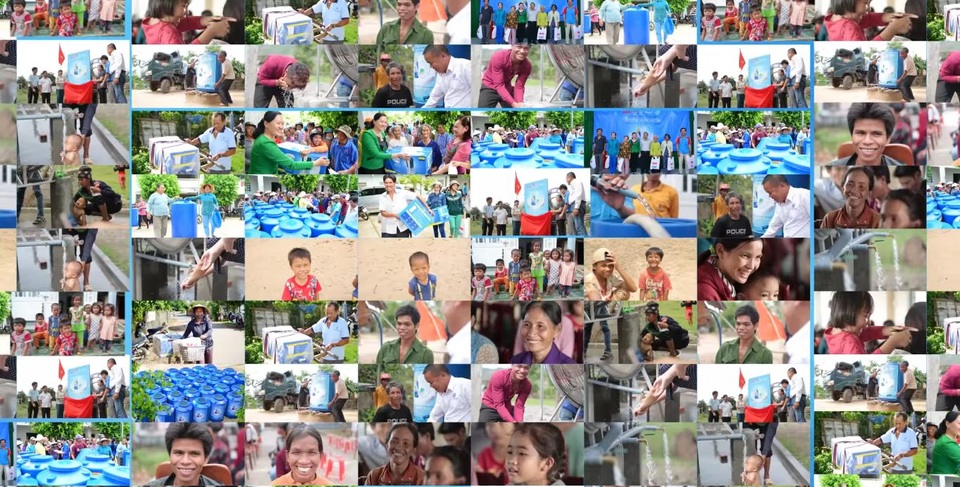 Comfort tiếp tục sứ mênh trao tặng nước sạch, với thông điệp “Xả 1 lần cùng Comfort, tiết kiệm cho bạn, giúp vùng hạn, mặn”