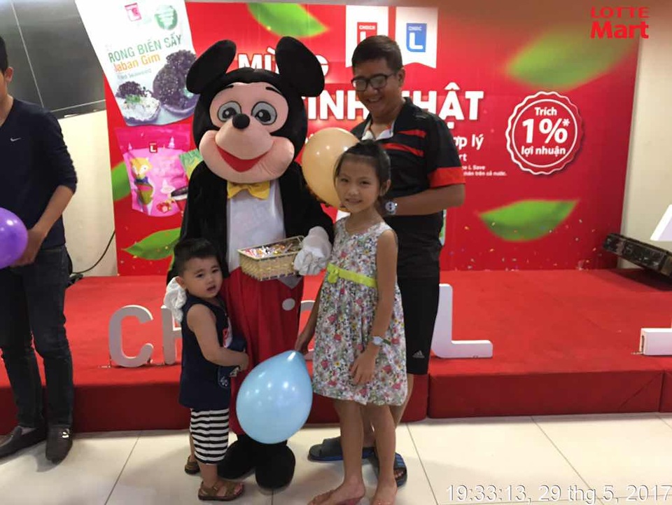 Tưng bừng hoạt náo mừng 1/6 tại Lotte Mart - 2 Nhiều hoạt náo vui nhộn diễn ra khắp các LOTTE Mart nhân dịp 1/6