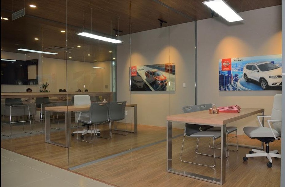 Khu vực đón tiếp khách hàng