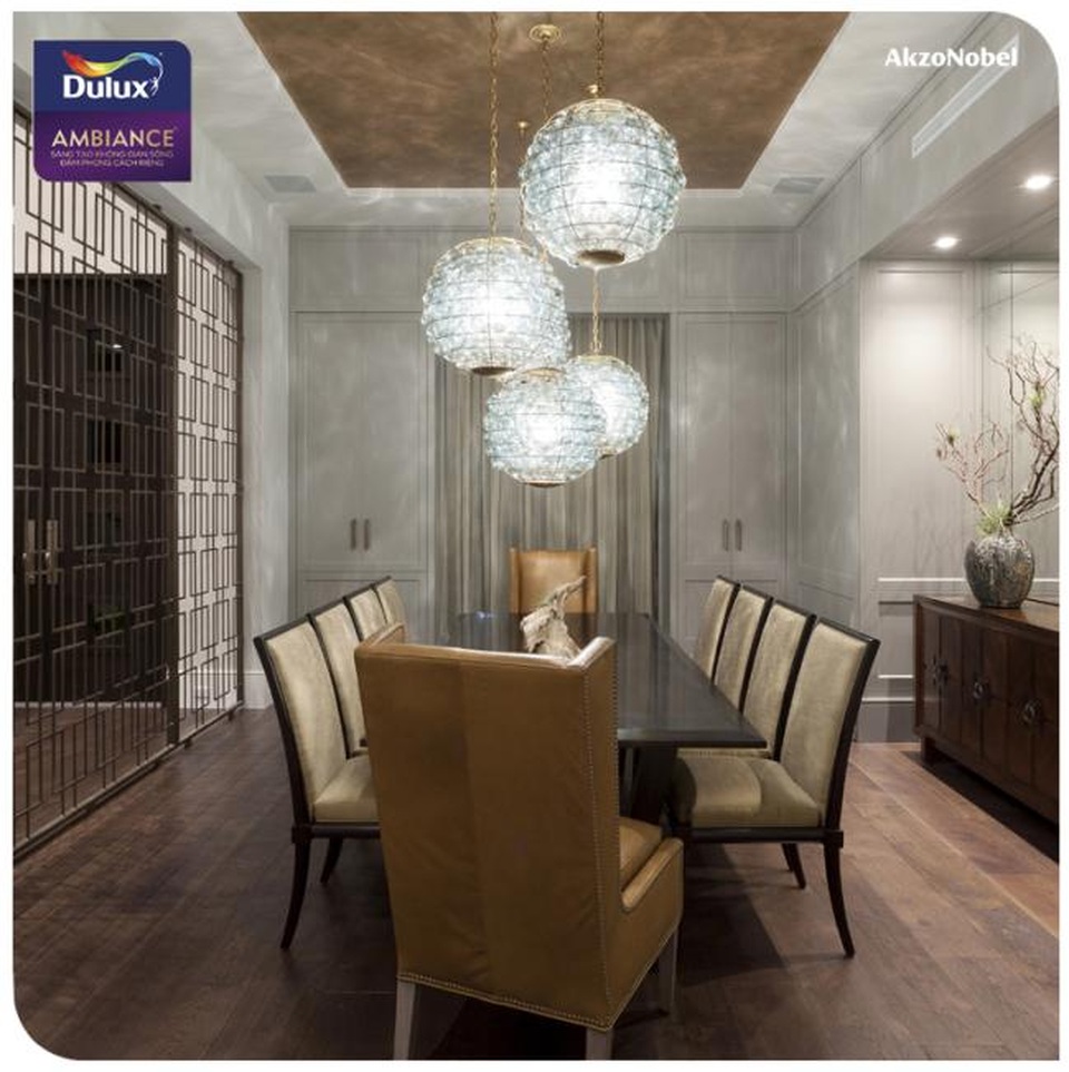 Làm mới không gian sống với hiệu ứng ánh kim - 4 Hình ảnh: Marc Michaels Interiors