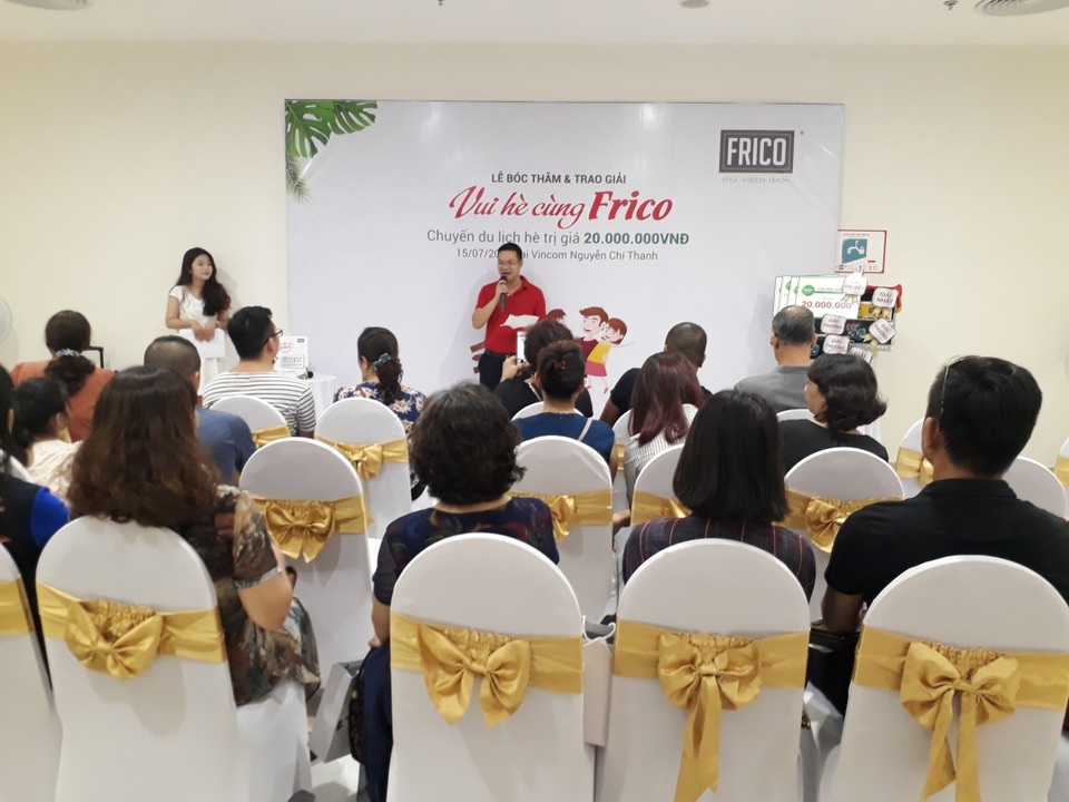 Vui hè cùng Frico, trúng thưởng chuyến du lịch trị giá 20 triệu đồng - 1 Tổng quan buổi lễ bốc thăm và trao giải “Vui hè cùng Frico”
