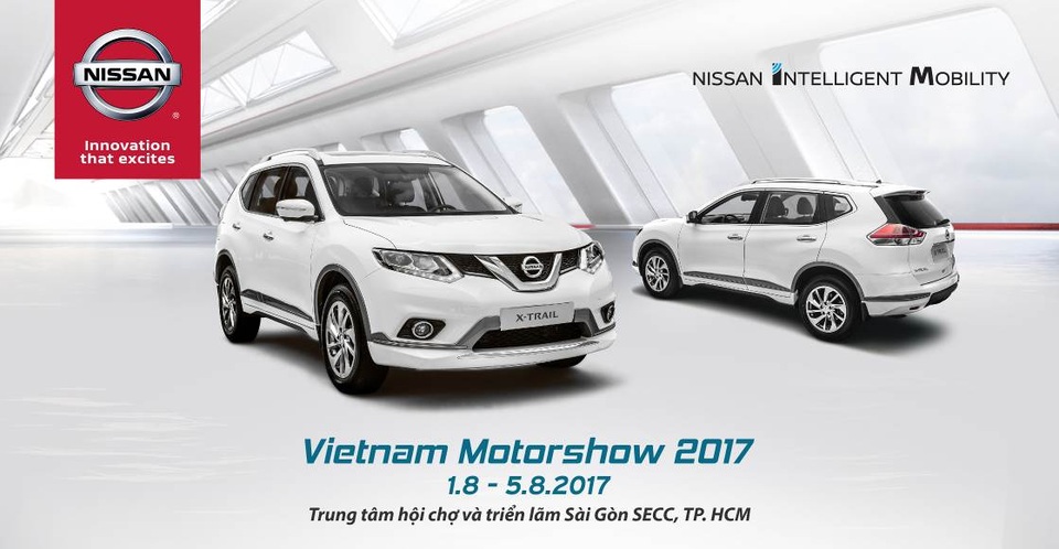 Diện mạo hoàn toàn mới của Nissan tại Vietnam Motor Show 2017 - 2 Diện mạo hoàn toàn mới của Nissan tại Vietnam Motor Show 2017 - 2