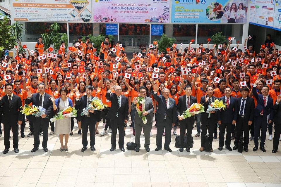 Khai giảng chương trình Đại học chuẩn Nhật Bản tại HUTECH - 4 Chương trình Đại học chuẩn Nhật Bản luôn nhận được sự đồng hành của các doanh nghiệp Nhật Bản