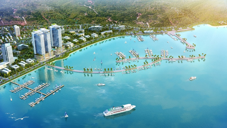 Swisstouches La Luna Resort tạo sức nóng khi cam kết lợi nhuận bằng USD - 1
Phối cảnh khu căn hộ cao cấp cùng bến du thuyền quốc tế hứa hẹn là điểm cập bến của những con thuyền triệu đô.