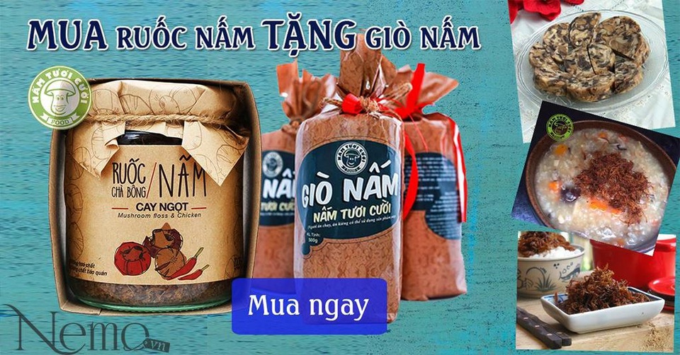 Cơn sốt ruốc nấm mua 1 tặng 1 giá dùng thử duy nhất tại Nemo.vn - 3 Cơn sốt ruốc nấm mua 1 tặng 1 giá dùng thử duy nhất tại Nemo.vn - 3
