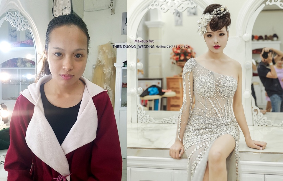 Câu chuyện lập nghiệp bằng nghề trang điểm của cô gái nghèo đất Quảng Bình - 5 Bằng tài năng trang điểm của mình, dần dần Dương được nhiều người biết đến. Khách hàng đông hơn, tiệm áo cưới của Dương ngày càng kinh doanh thuận lợi. Nhiều người còn gọi cô với cái nick name thân thiết: “Dương make up”.