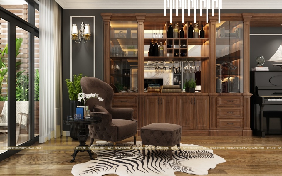 Biến tấu nội thất Tân cổ điển với Dominer - 5 Biến tấu nội thất Tân cổ điển với Dominer - 5
