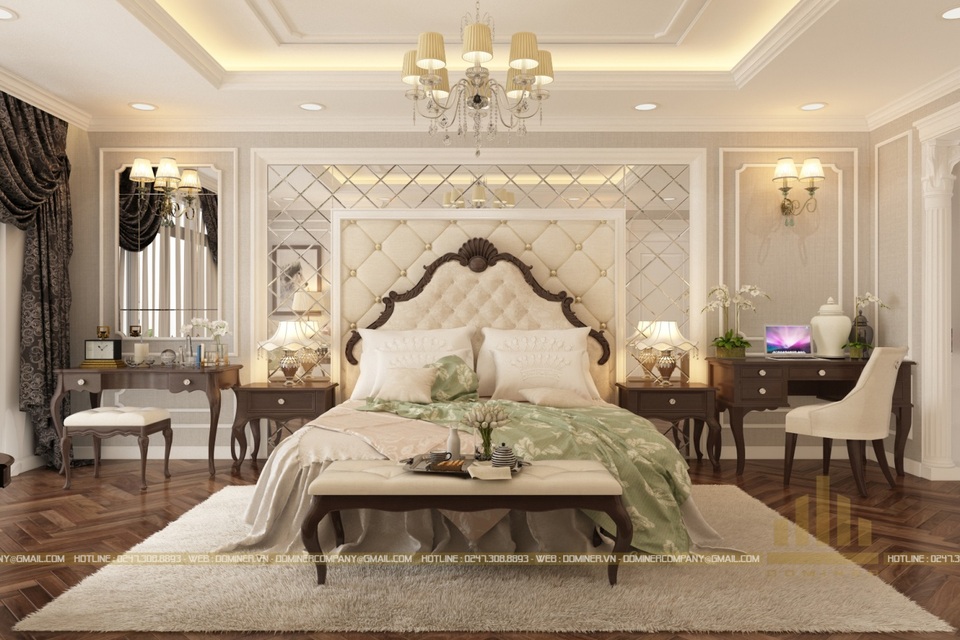 Biến tấu nội thất Tân cổ điển với Dominer - 6 Biến tấu nội thất Tân cổ điển với Dominer - 6