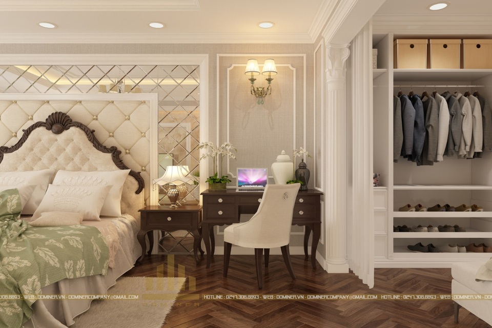 Biến tấu nội thất Tân cổ điển với Dominer - 7 Mỗi ngày trở về, bạn lại được sắm vai những ông hoàng bà chúa Âu châu