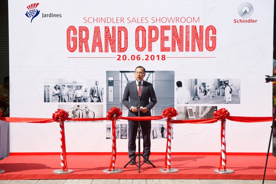 Schindler Việt Nam mở rộng thị trường: Khai trương sale showroom đầu tiên tại Việt Nam - 2 Ông Tạ Huy Vũ - Tổng Giám đốc Công ty TNHH Schindler Việt Nam